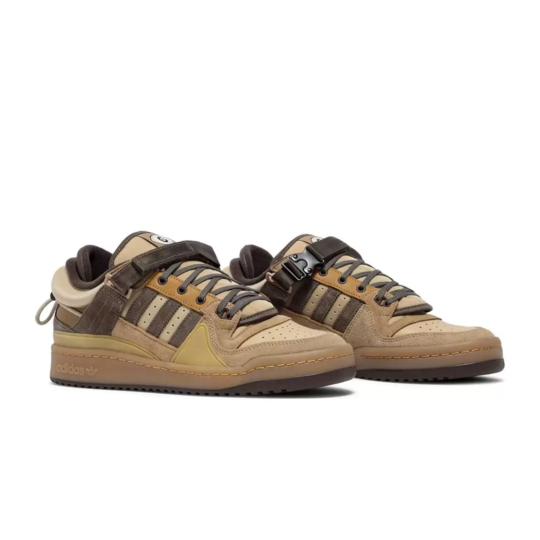 ADIDAS FORUM BUCKLE LOW BAD BUNNY BROWN