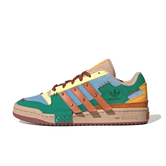ADIDAS FORUM LOW MELTING SADNESS PATCHWORK BEIGE