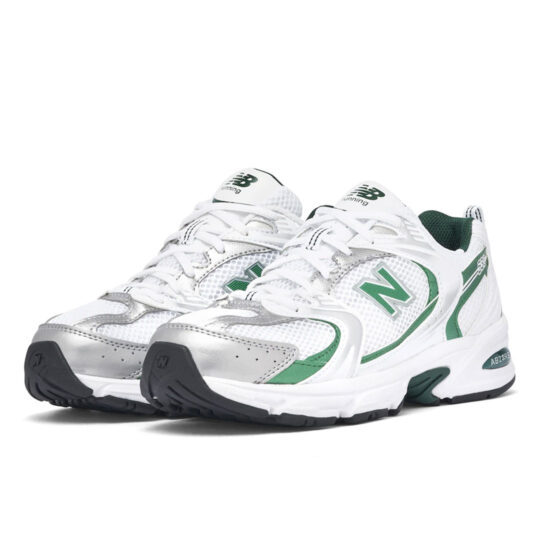 NEW BALANCE 530 WHITE NIGHTWATCH GREEN