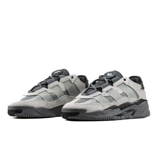 ADIDAS NITEBALL LIGHT GRAY DARK GRAY BLACK