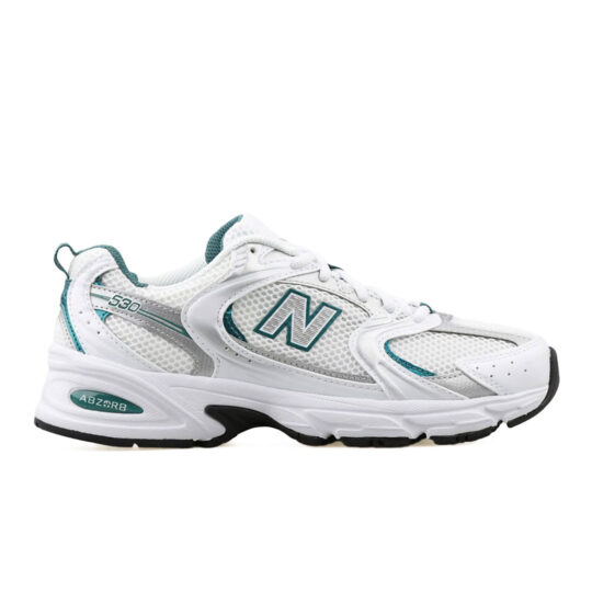NEW BALANCE 530 WHITE SILVER GREEN