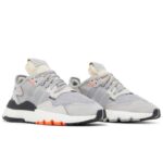 ADIDAS NITE JOGGER GREY TWO SOLAR ORANGE