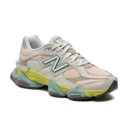 NEW BALANCE 9060 MOONBEAM VINTAGE ROSE LIME